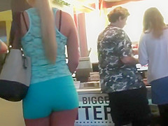 Hungry beauty got a terrific butt