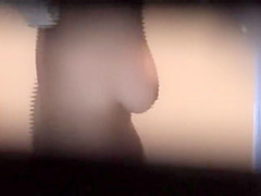 Window peeping on a hawt undressed woman