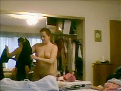 Dressing after shower