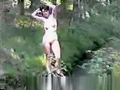 Out for a walk in the naked