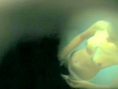 Slim thai angel spied as that babe washes up