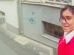 European legal age teenager POV drilled in cowgirl