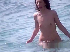 Super Hawt Milfs & teenies Nude at Beach Shore Spycam Voyeur