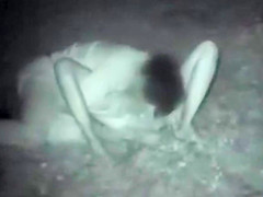Xray webcam. Pair caught having pleasure in public park