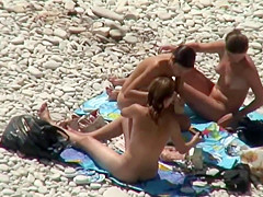 Beautiful Ladies Acquire Undressed On The Beach
