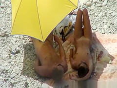 Normal day at the nudist beach