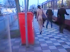 Hottest dilettante Exhibitionism, Bus porn scene