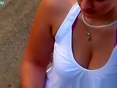 Marvelous angel with a large neck