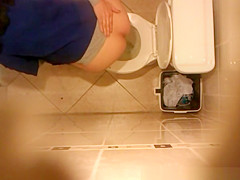 Hidden livecam in public lavatory ceiling