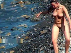 In Nature's Garb Beach Goers