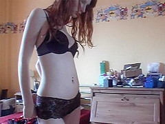 Juliette homemade getting clothed