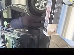 Woman in darksome watch throughout leggings