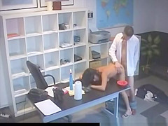 Office hidden webcam fuck