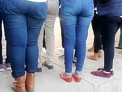 Large a-hole hottie and smaller a-hole babe