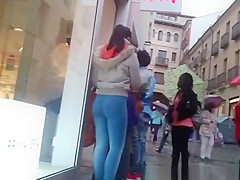 Legal Age Teenager with great round arse