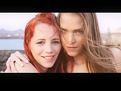 Exposed gals on music