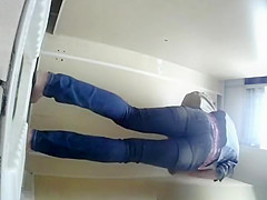 Woman spied by hidden camera peeing