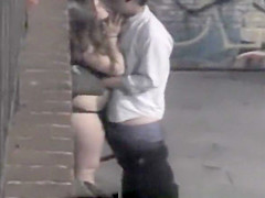 Legal Age Teenager pair spied in the darksome place