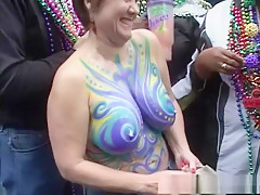 Insane pornstar in hottest voyeur, group sex adult scene