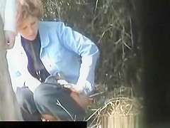 Cuties caught on voyeur whilst peeing