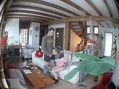 Voyeur caught his sister getting drilled