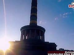 After Disco Pick Up A German Blond Party Whore And Public Fuck In Berlin