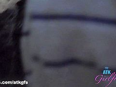 Compilation in Virtual Vacation Movie Scene - ATKGirlfriends