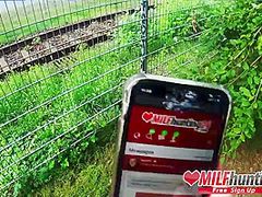 Obscene Outdoor Fucking For Harleen Van Hynten! Milfhunting24