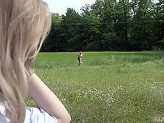 Large Butts, Petite Breast - Public Sex