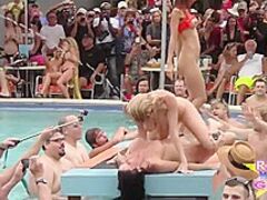 Exposed Cuties In Public Key West Beach