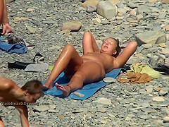 Spy Clips Of Gorgeous Juvenile Nudist Beauties Bare In The Sea