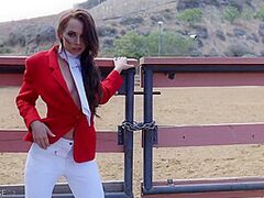 See The Highly Hot Showcase Her Constricted Cum-Hole And Milk Cans - Aidra Fox