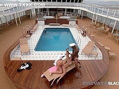 Candy Alexa In Dpd Diva Double Screwed By Captain & first Boy-Friend!