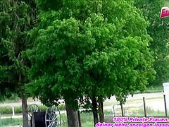 Car Orall-Service And Outdoor Sex With Redhead German Legal Age Teenager