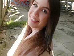 Elle Rose And Erik Everhard - Ukrainian Hottie Can't Live Without Public Sex