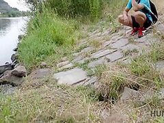 George Lee And Evelyn Neill In Outdoor Sex With Hunter Ends For Tanned Brunette Hair