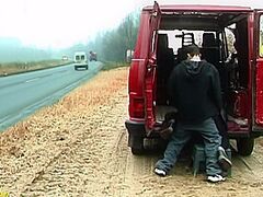 Curvy Mother I'd Like To Fuck Screwed On Street