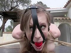 Cobie Strict Rope Hogtie - (huu)
