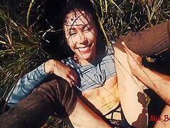 Ardent Fuck In The New Air Incredible Picnic With Massive 10-Pounder 7 Min