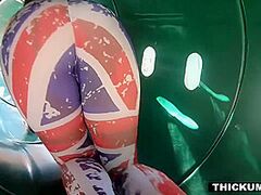 Kenzie And Her Scooter Are Bad-booty With Wazoo Licious