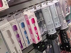 Beats Off 3 Strangers At Adult Bookstore! - Cecelia Taylor