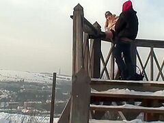 Fucking In Winter, In The Centre Of The Snow