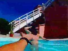 Old Stud Plays European At The Pool