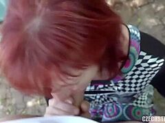 Ginger Czech Mother I'd Like To Fuck Acquiesces To Fuck With Me For Specie