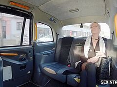 This Babe Suggests Her Body To Our Taxi Driver