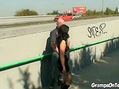 Legal Age Teenager copulates old studs dick after oral-stimulation