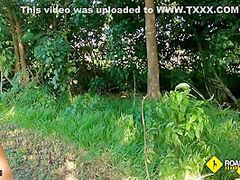 Ashlyn Peaks - Roadside - Breasty Drilled By A Mechanic In The Woods