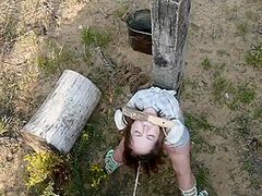 Bound To Post Outdoors