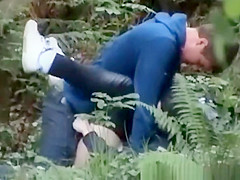 Legal Age Teenager pair caught fucking in public park