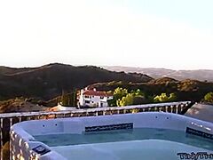 POV legal age teenager toys her constricted booty